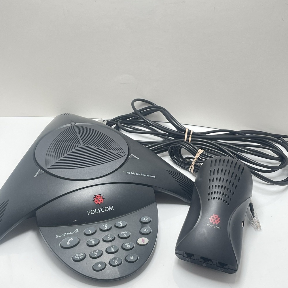 Polycom SoundStation 2 Non-Expandable Conference Phone 2201-15100-601